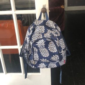 Blue pineapple backpack